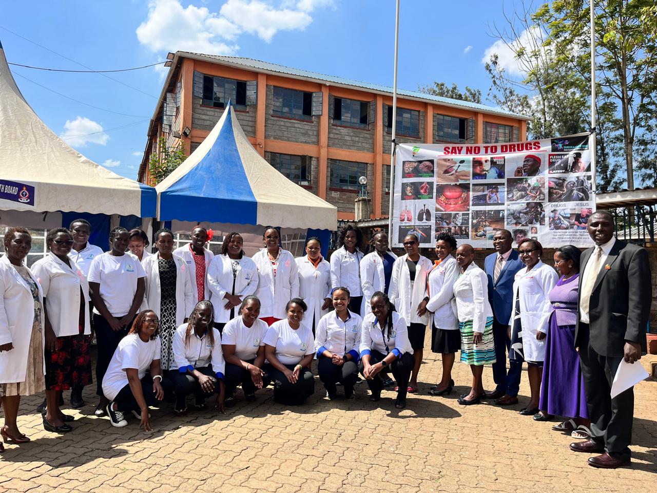 NESSUIT HEALTHCARE TRAINING COLLEGE HOLDS A WELLNESS CHECK UP IN THE COMMUNITY